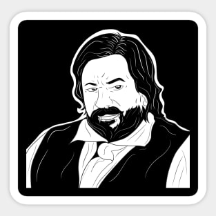 matt berry the jackie daytona vampire or lazlo Sticker